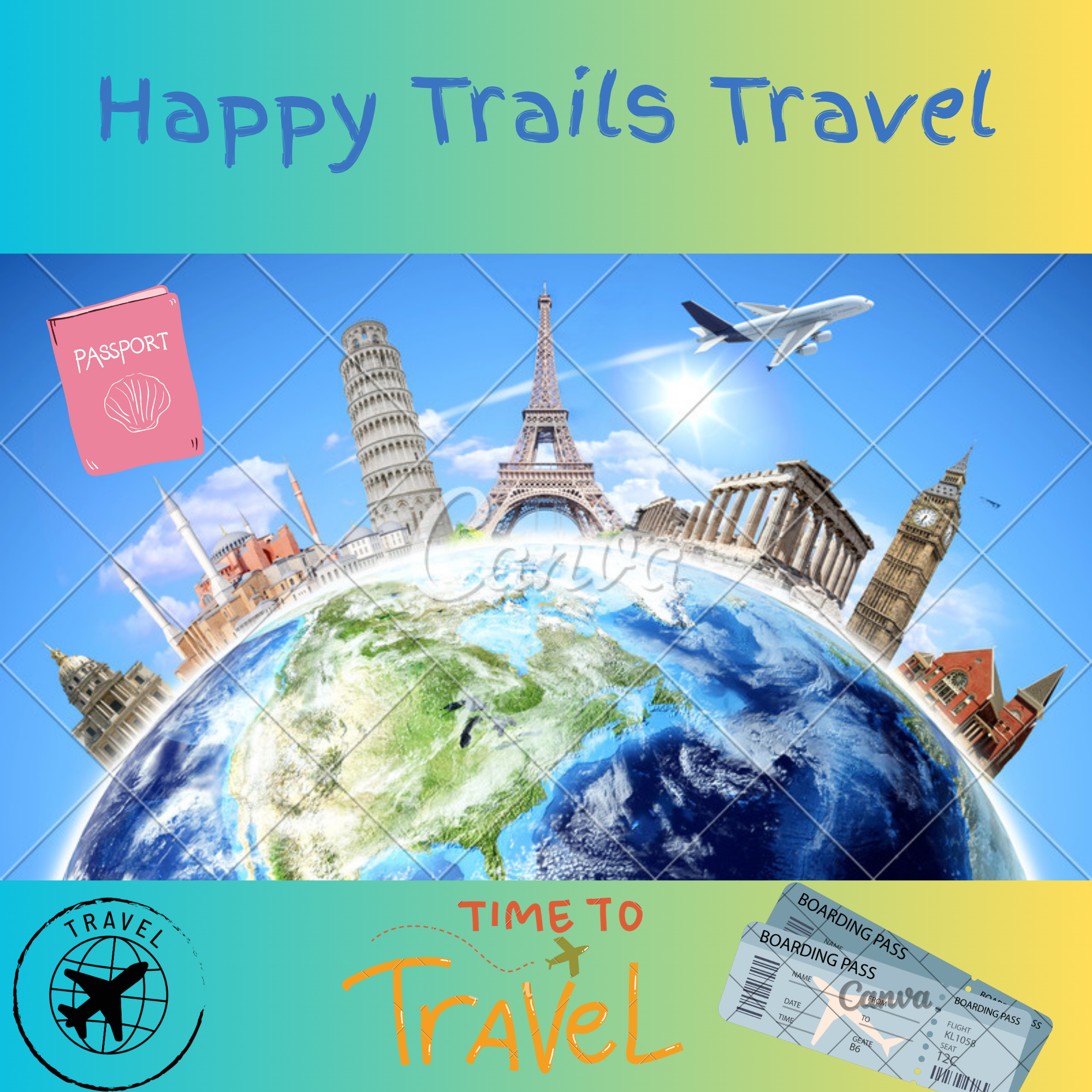 Happy Trails Travel logo